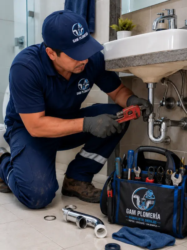 Equipo de plomeros Plomería GAM CDMX