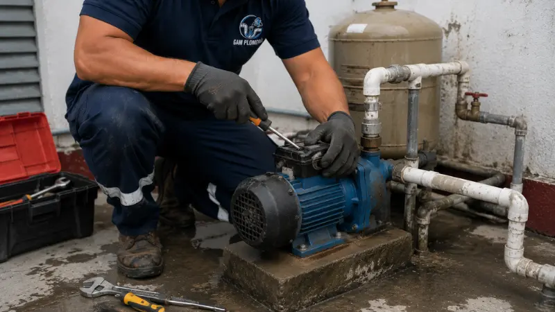 Instalación de bombas de agua CDMX